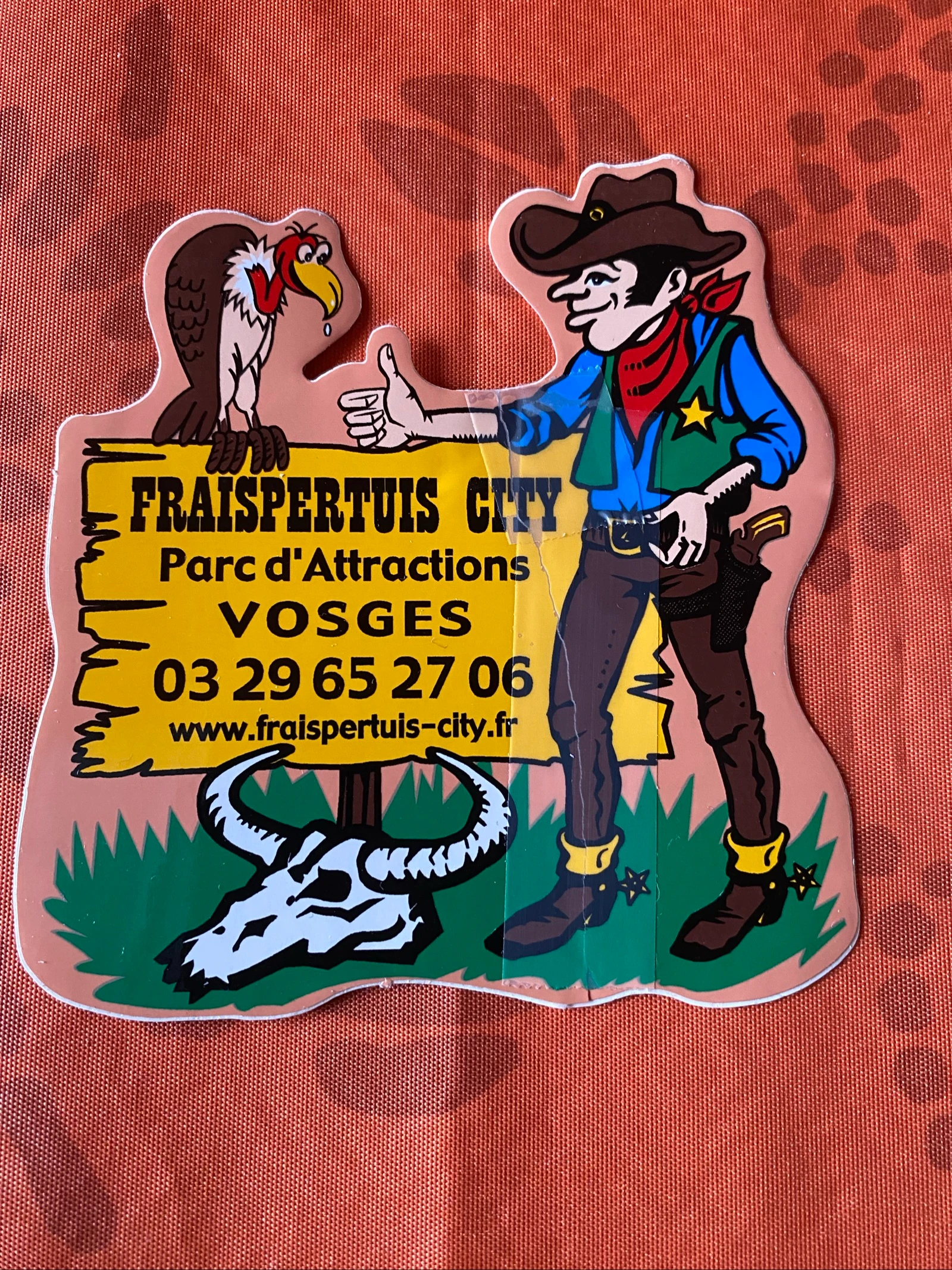 Stickers parc d'attraction fraispertuis city